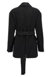 pau viscose and wool blend blazer