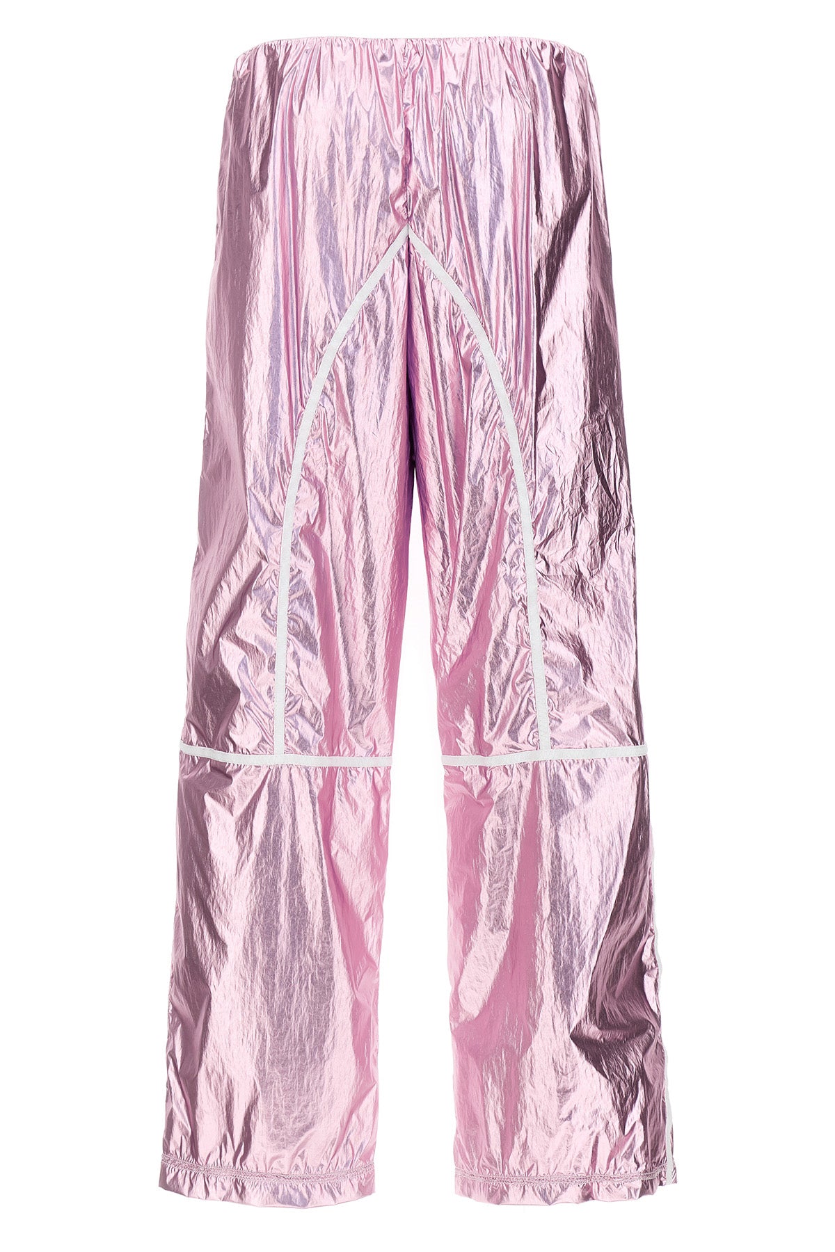 laminated fabric track pants