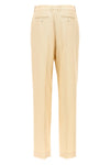 silk and wool pants