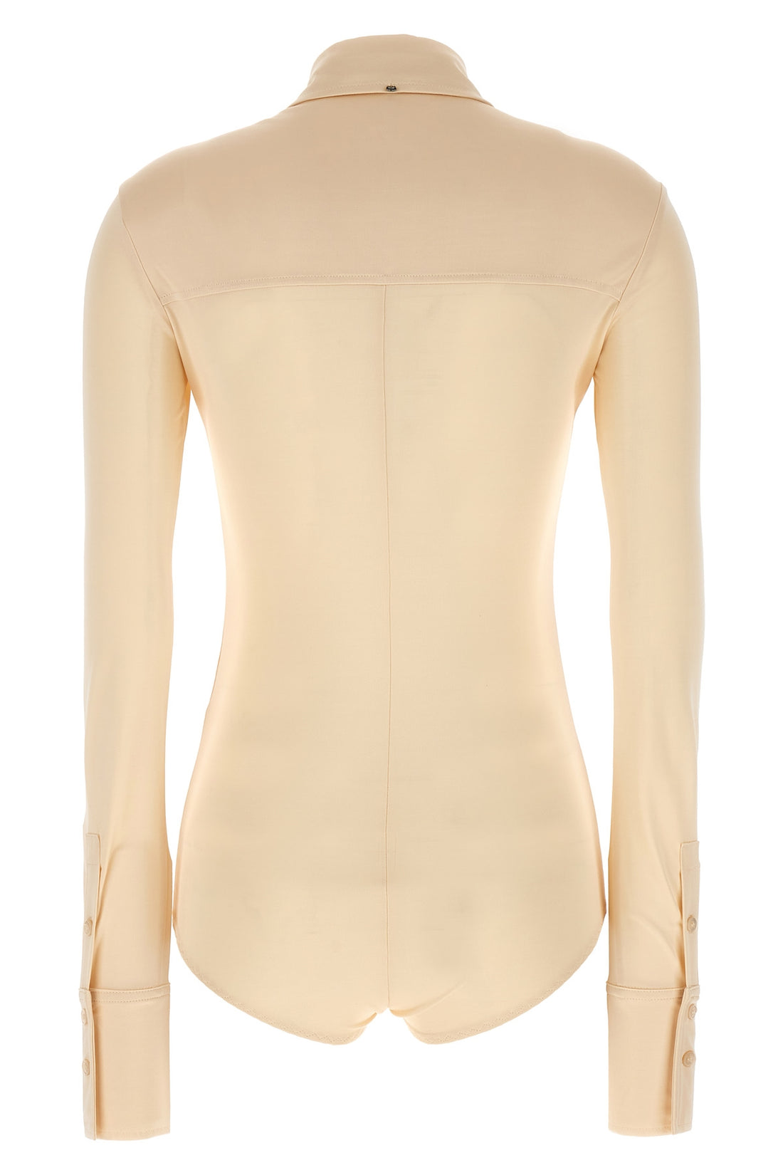 SPORTMAX XS pera viscose shirt-style bodysuit