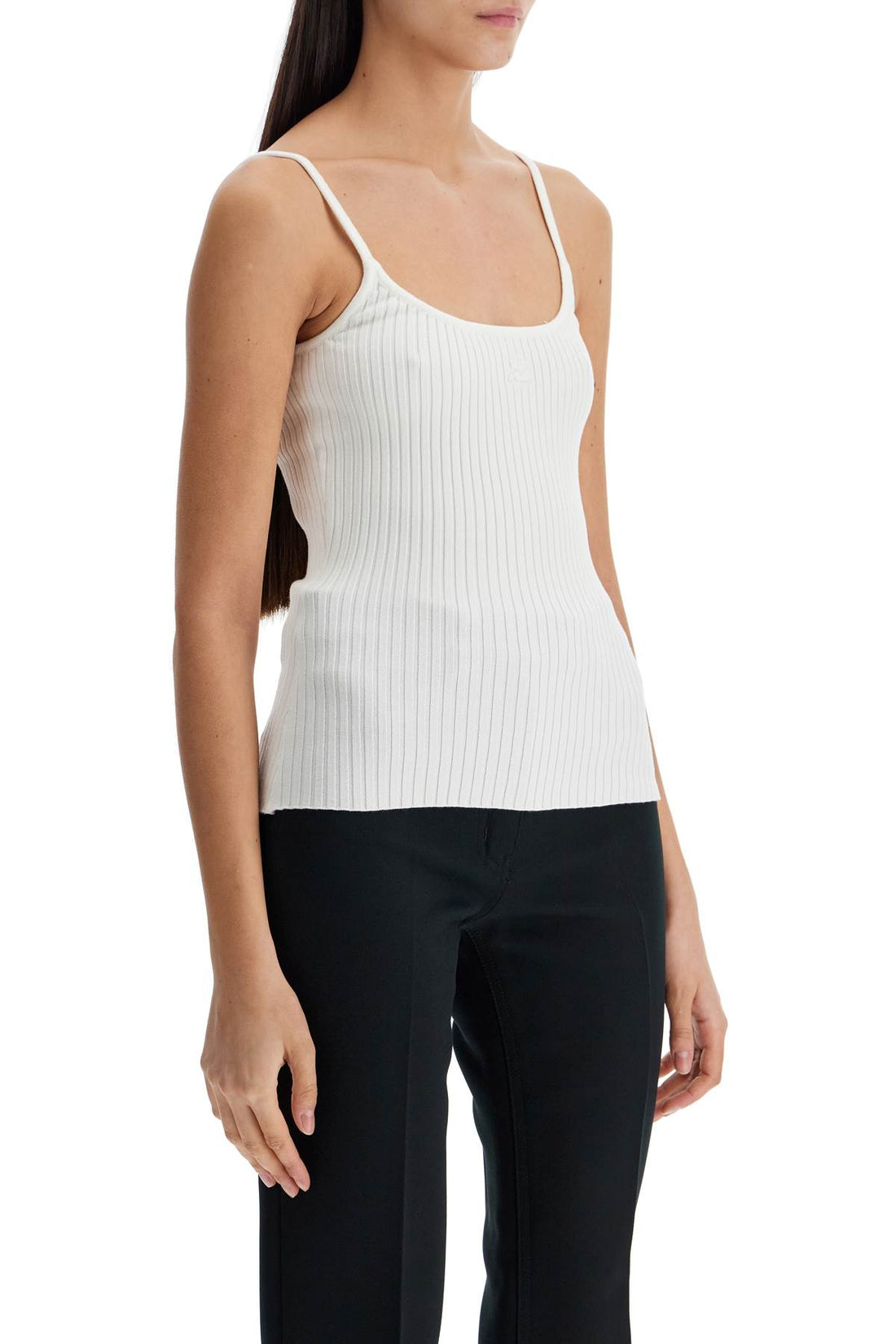 rib knit tank top