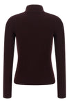 the courrèges reedition turtleneck sweater is distinguished by a tight silhoue