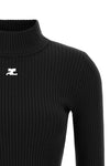 the reedition courrèges high neck sweater redefines the codes of contemporary