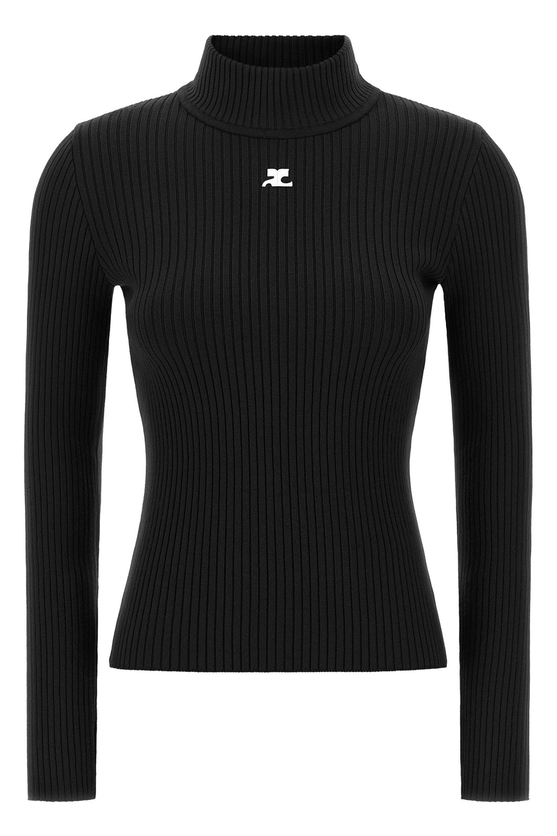 COURRÈGES L the reedition courrèges high neck sweater redefines the codes of contemporary