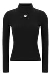 the reedition courrèges high neck sweater redefines the codes of contemporary