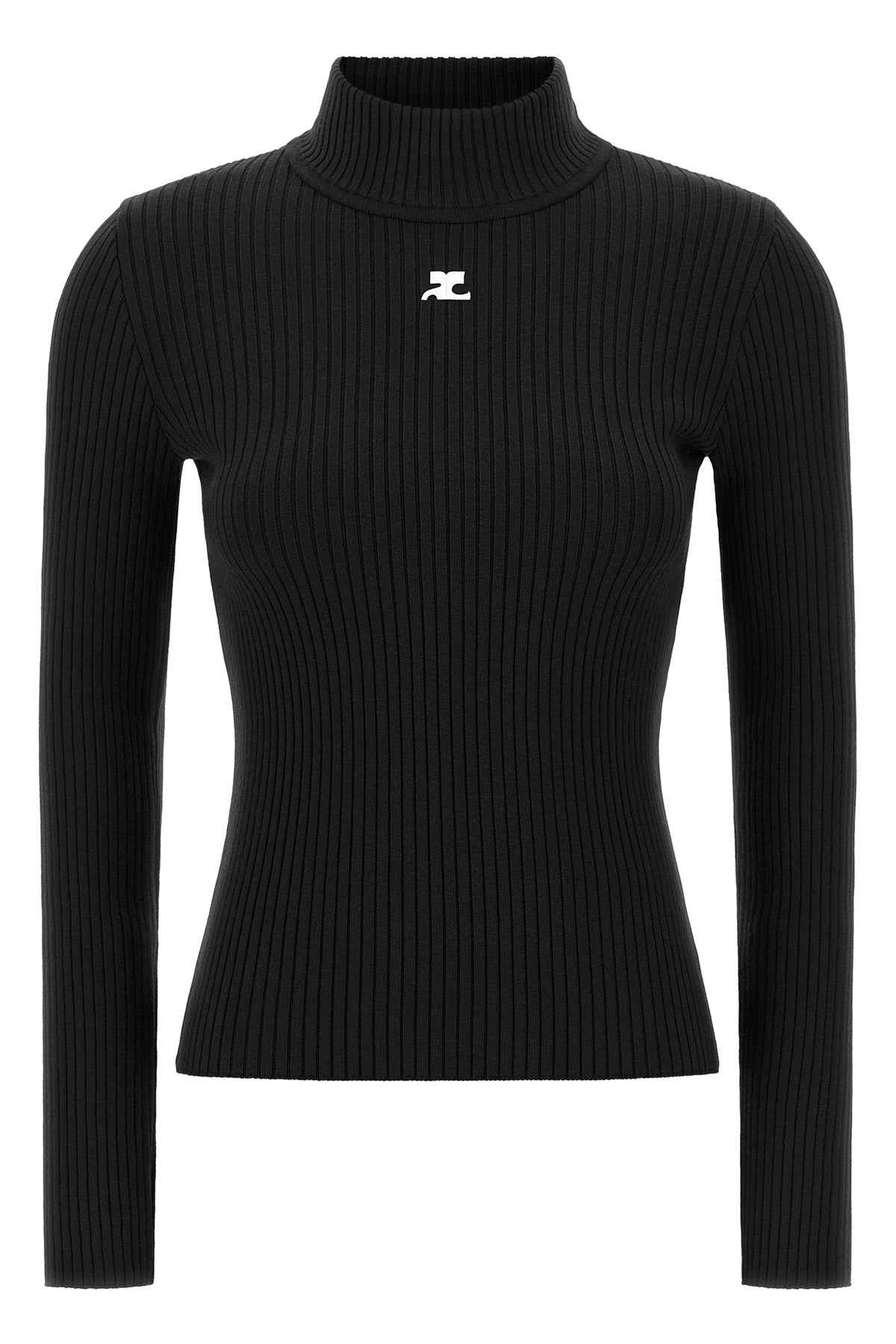 the reedition courrèges high neck sweater redefines the codes of contemporary