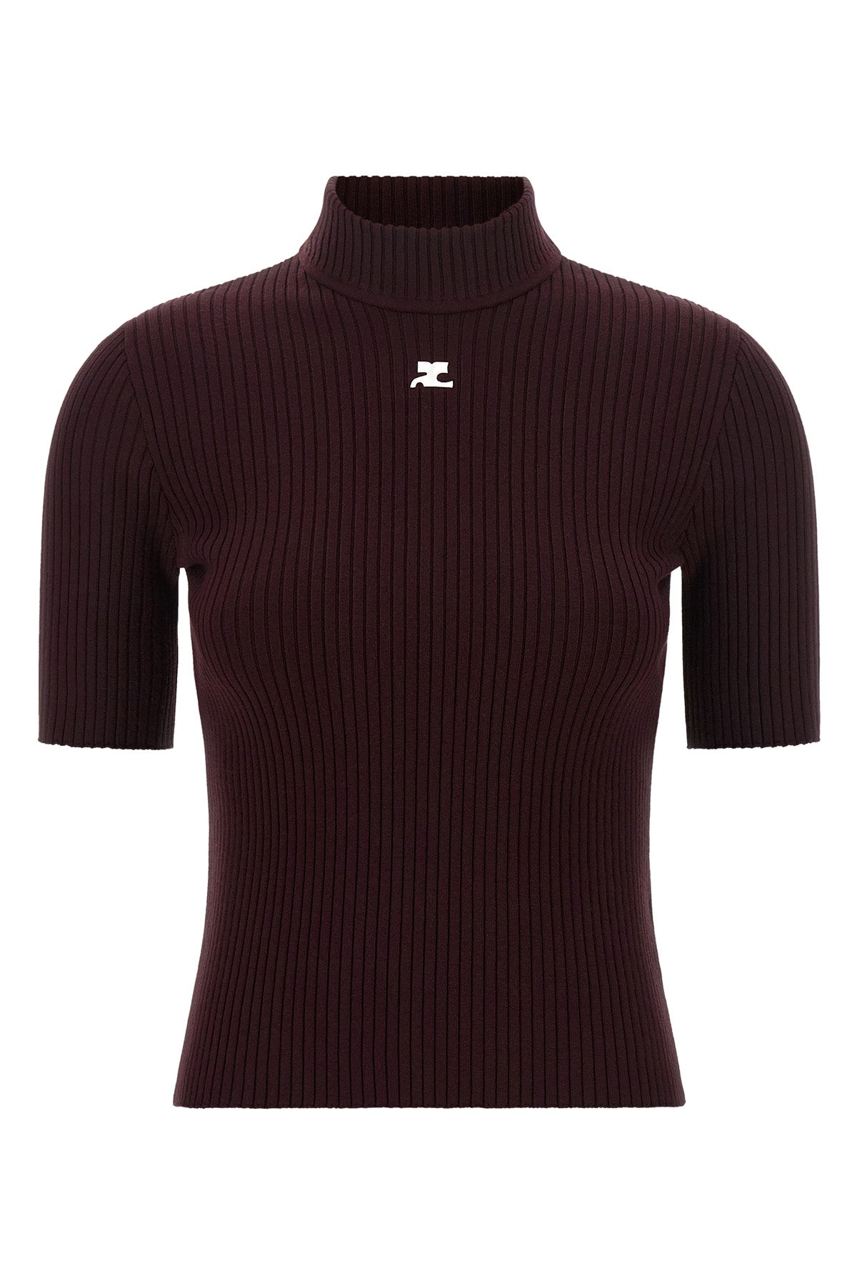 the courrèges reedition ribbed sweater redefines the codes of essential elegan