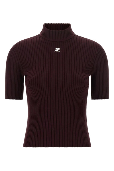 the courrèges reedition ribbed sweater redefines the codes of essential elegan