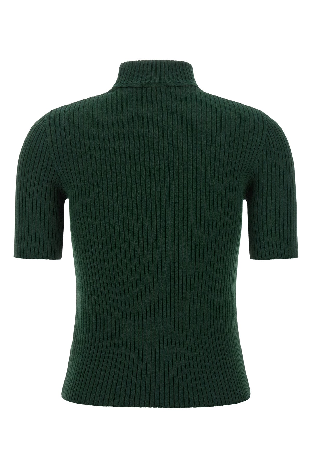the reedition courrèges turtleneck sweater redefines knitwear codes through a