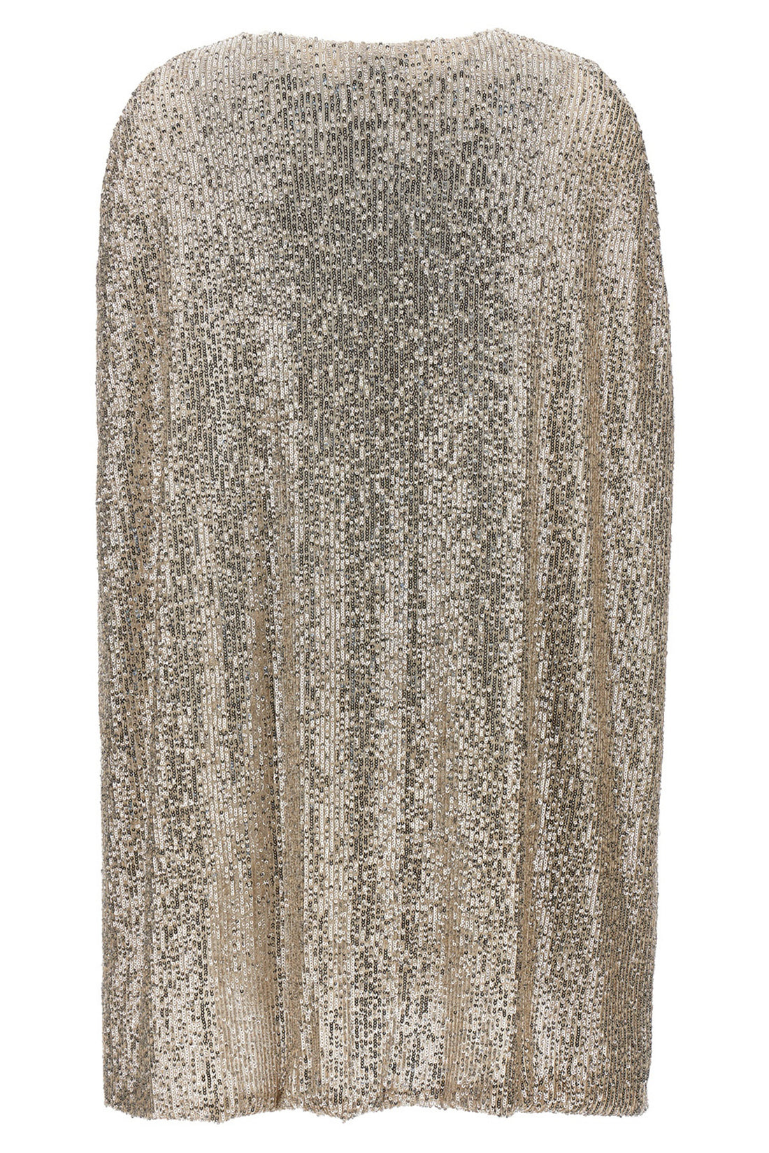 LE TWINS 42 cashmere dress in a stretch fabric withll over sequin appliqué