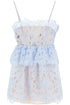 mini organza lace dress in 9