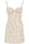 'tweed sheath dress with crystal