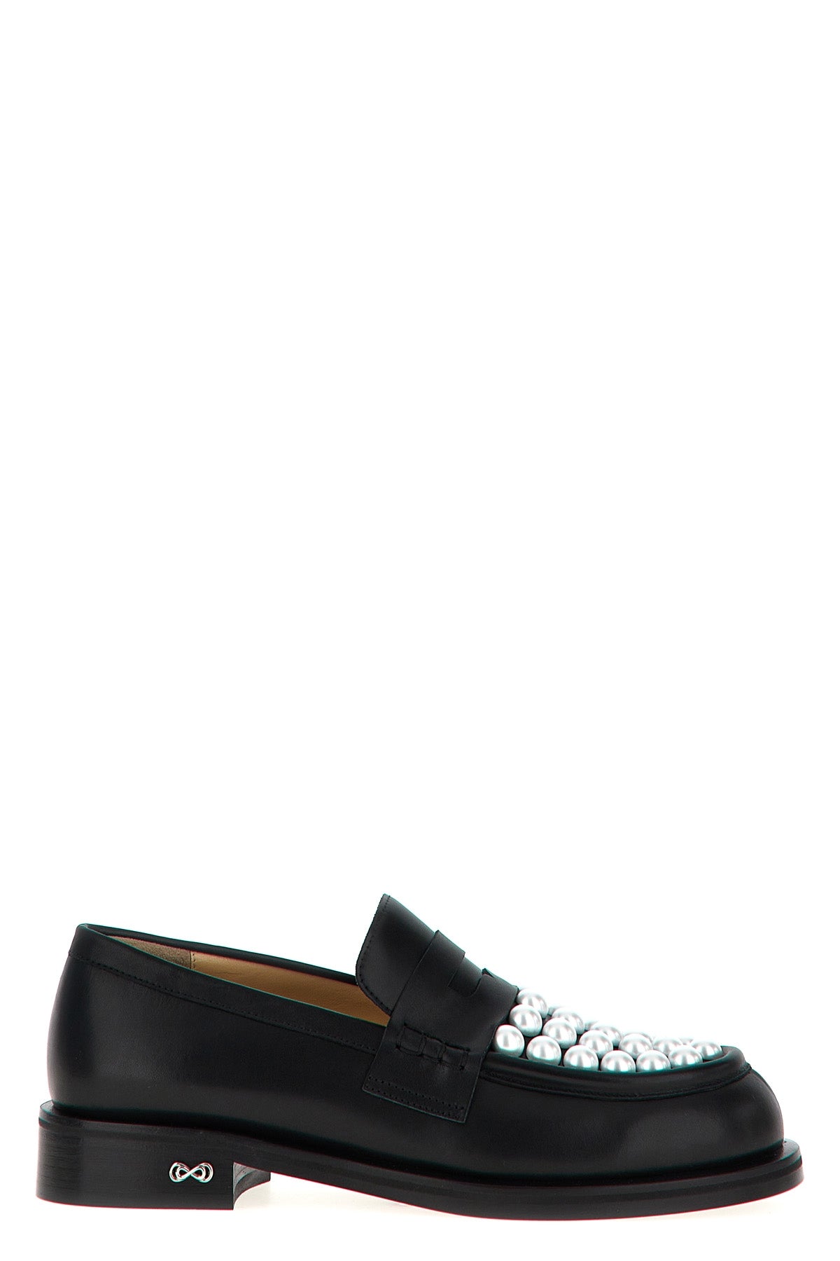 sirene leather loafers