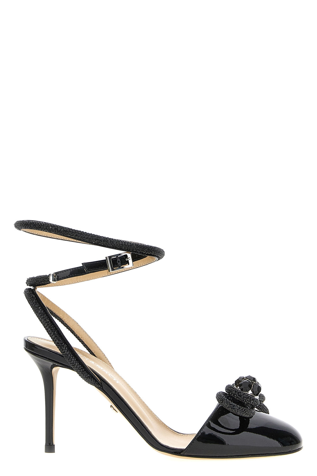 MACH &amp; MACH 40 patent leather double bow pumps