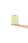 yellow leather bag leather handbag