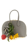 the self-portrait croc leather toast handbag features a structured silhouette ma