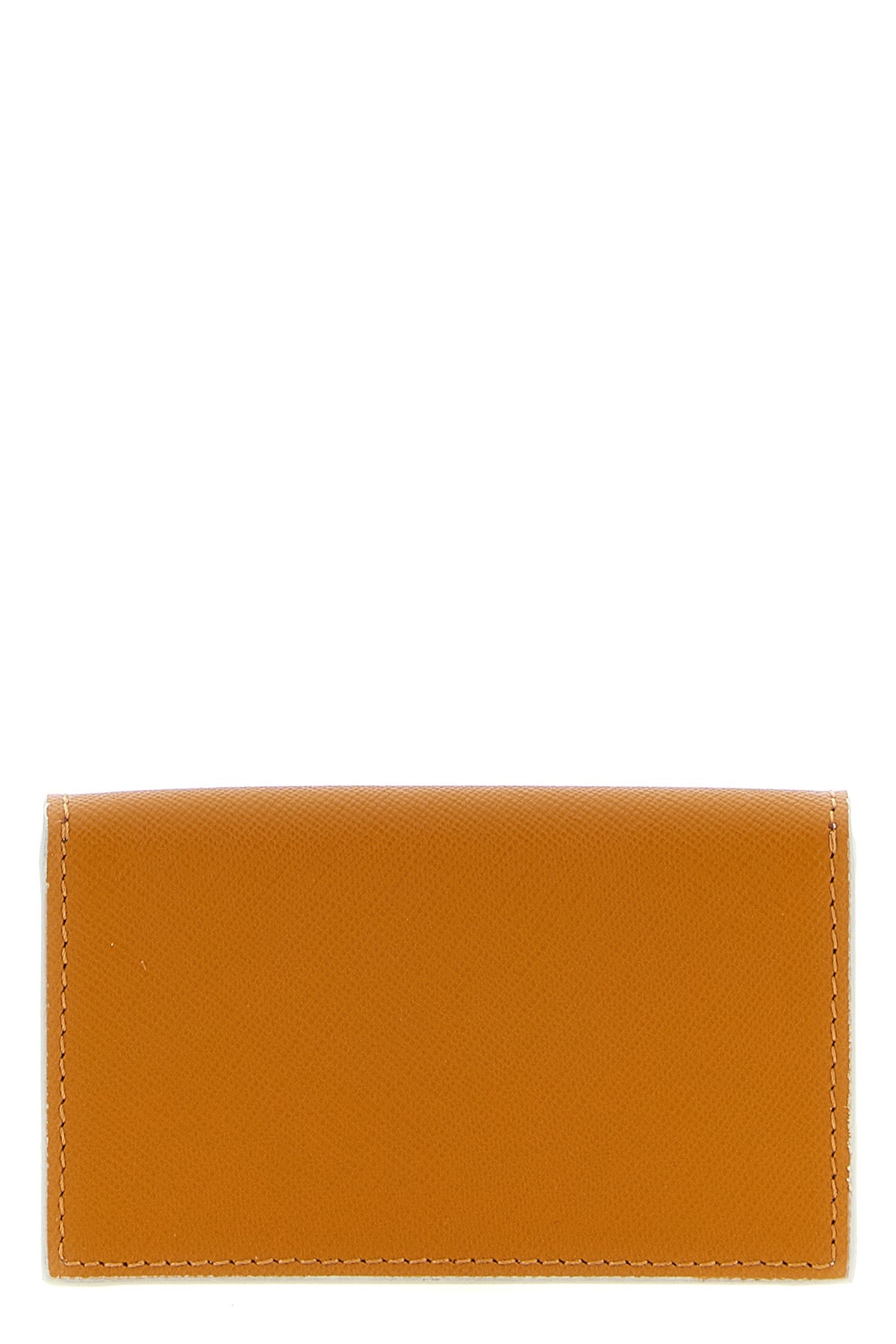 saffiano leather business card holder