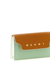 saffiano leather business card holder