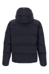 new impact down jacket in slightly quilted water-repellent technical fabric