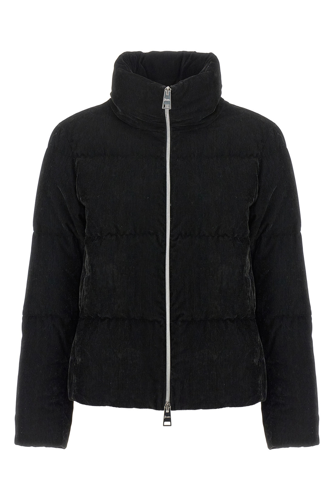 HERNO 48 resort - bright corduroy corduroy bomber jacket made of viscose blend and padd