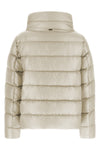 the herno hood redefines the volumes of outerwear through a slightly flared silh