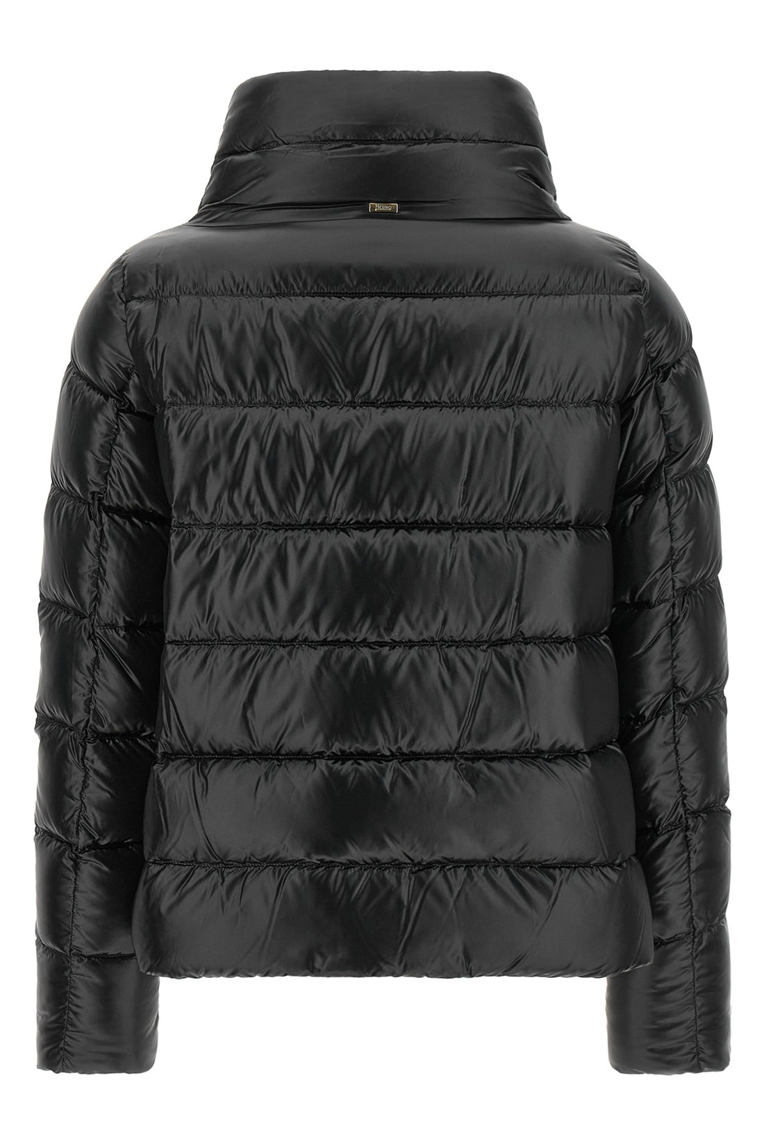 HERNO 40 quilted nylon down jacket slightly padded