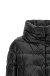 quilted nylon down jacket slightly padded