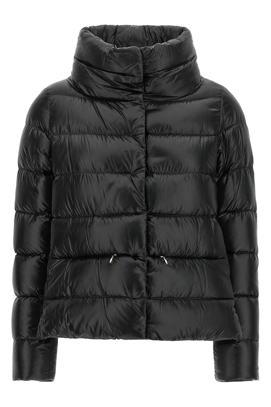 HERNO 40 quilted nylon down jacket slightly padded