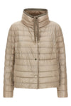 reversible quilted nylon down jacket