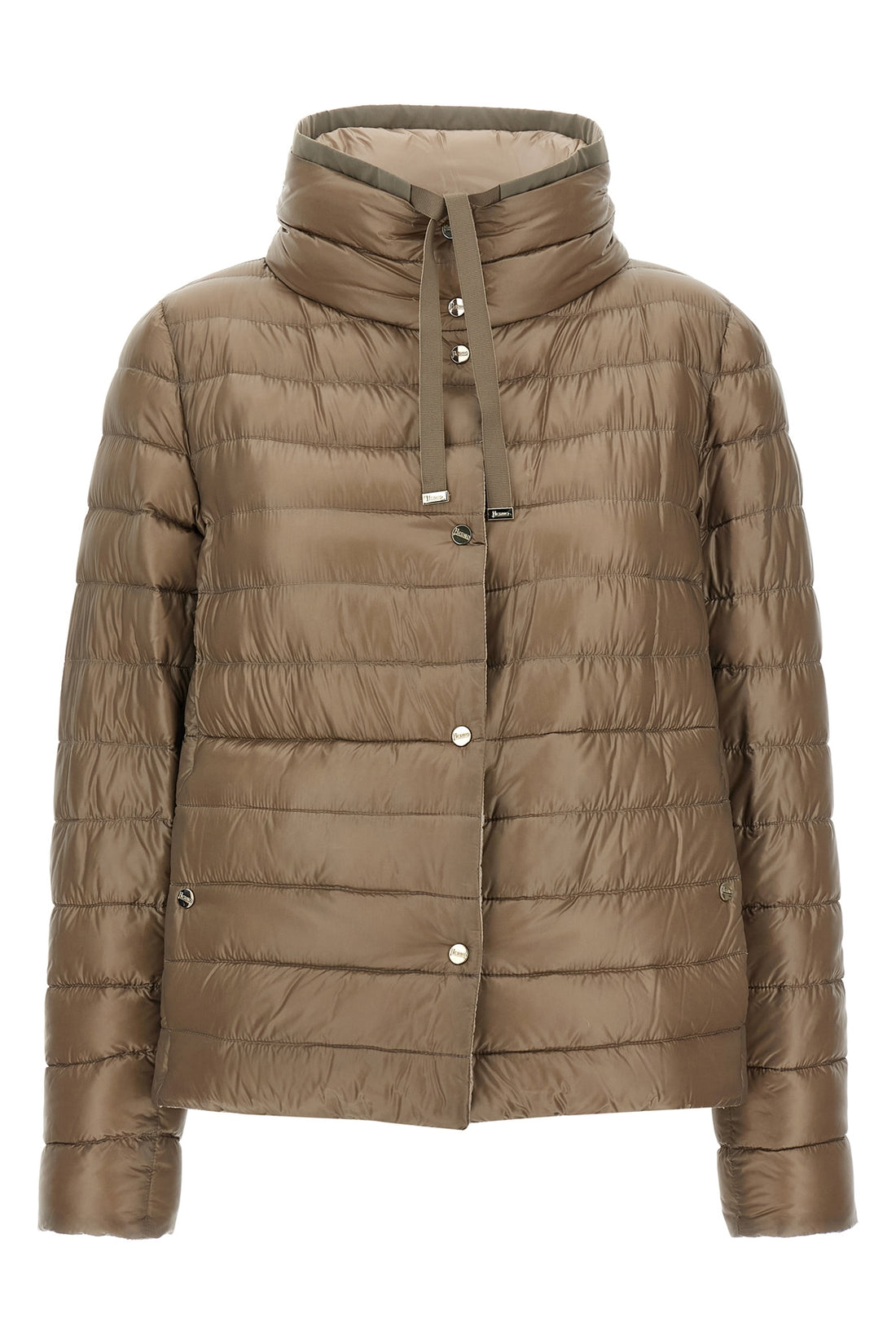 HERNO 48 reversible quilted nylon down jacket