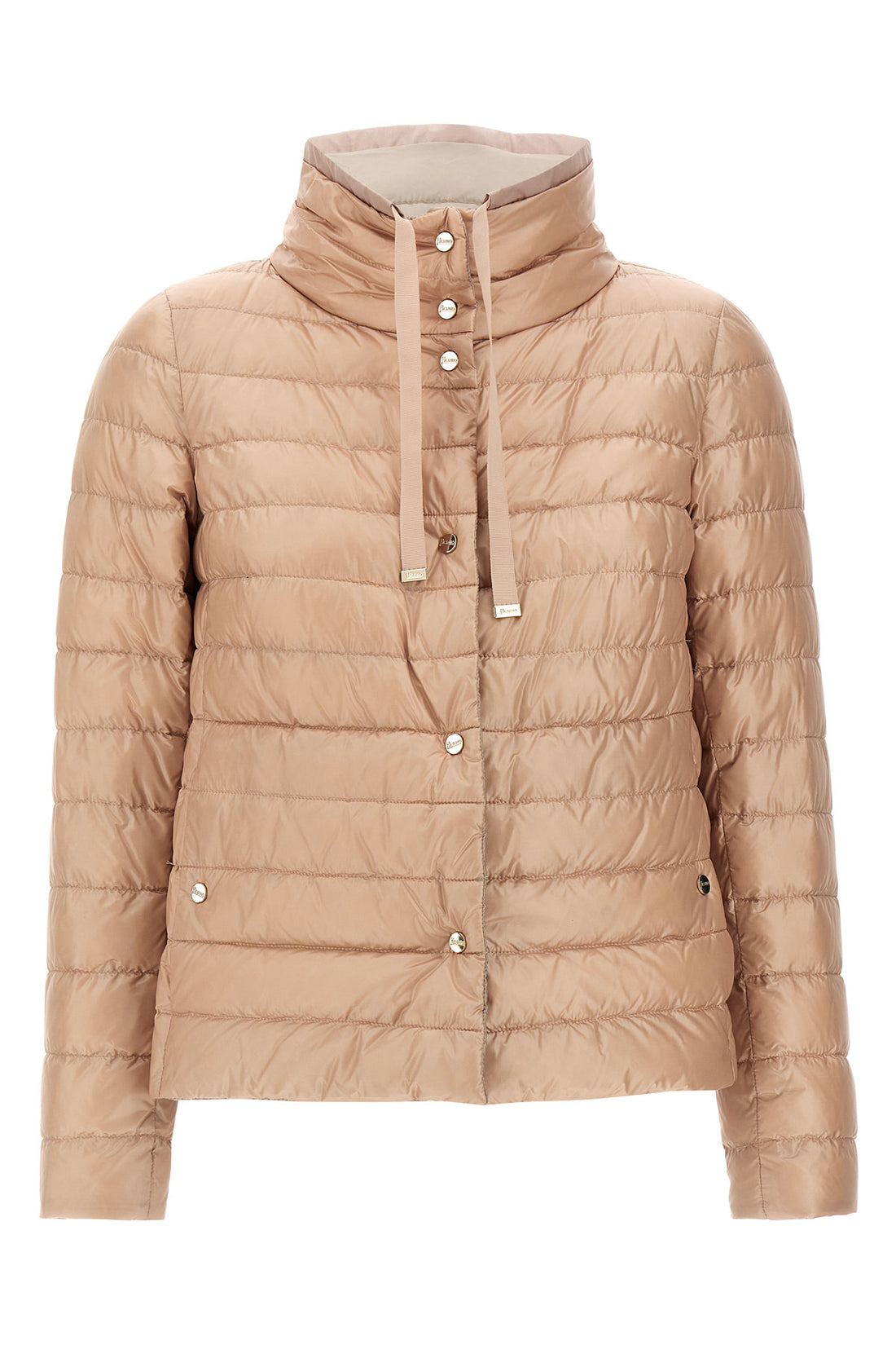 HERNO 46 reversible quilted nylon down jacket