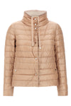 reversible quilted nylon down jacket