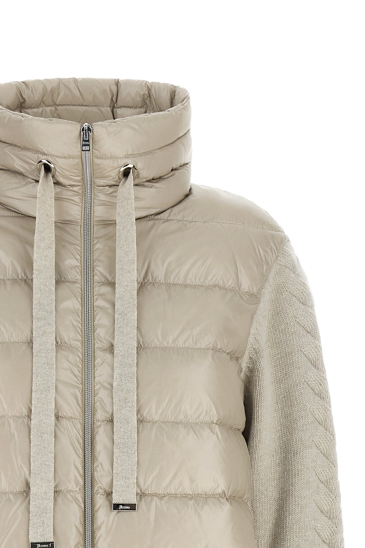 the herno resort hybrid down jacket redefines the codes of outerwear through a