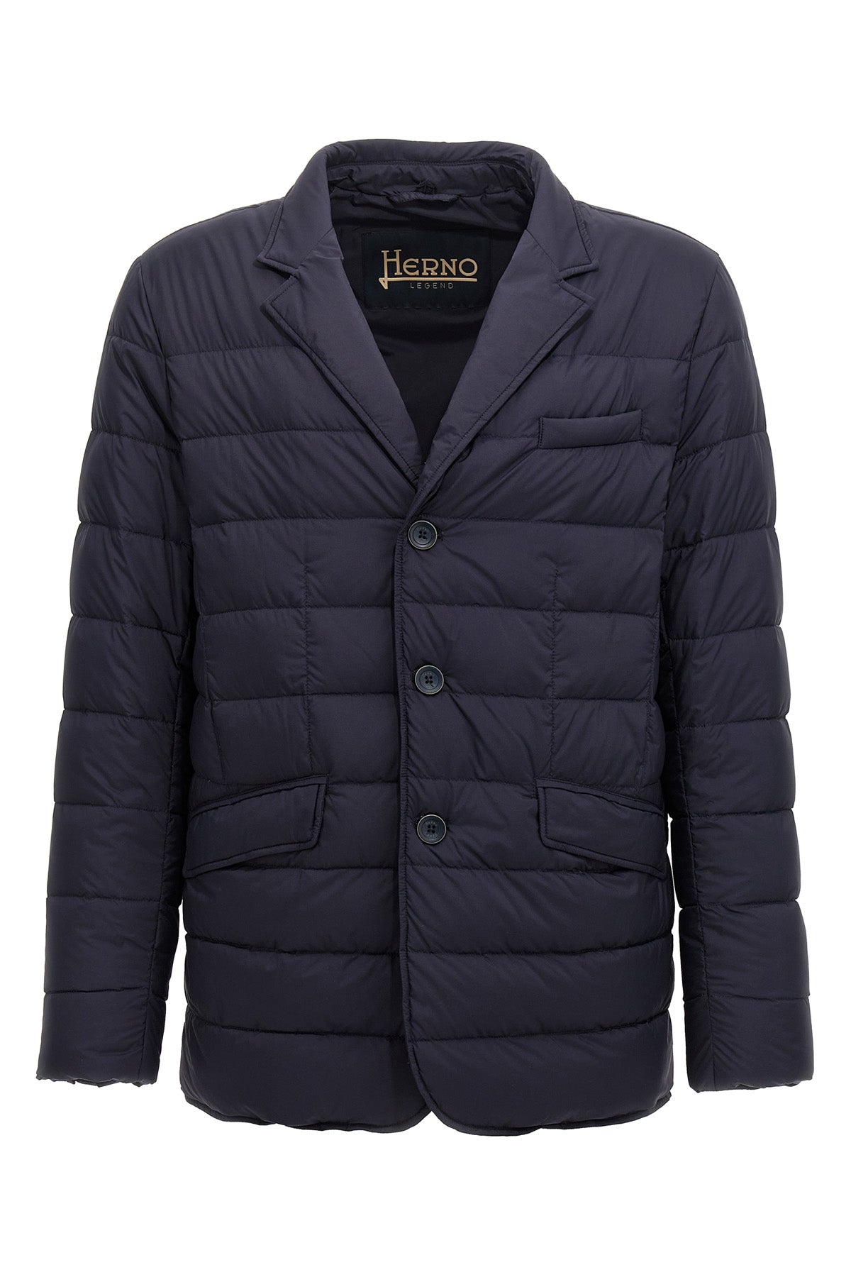 quilted nylon blazer