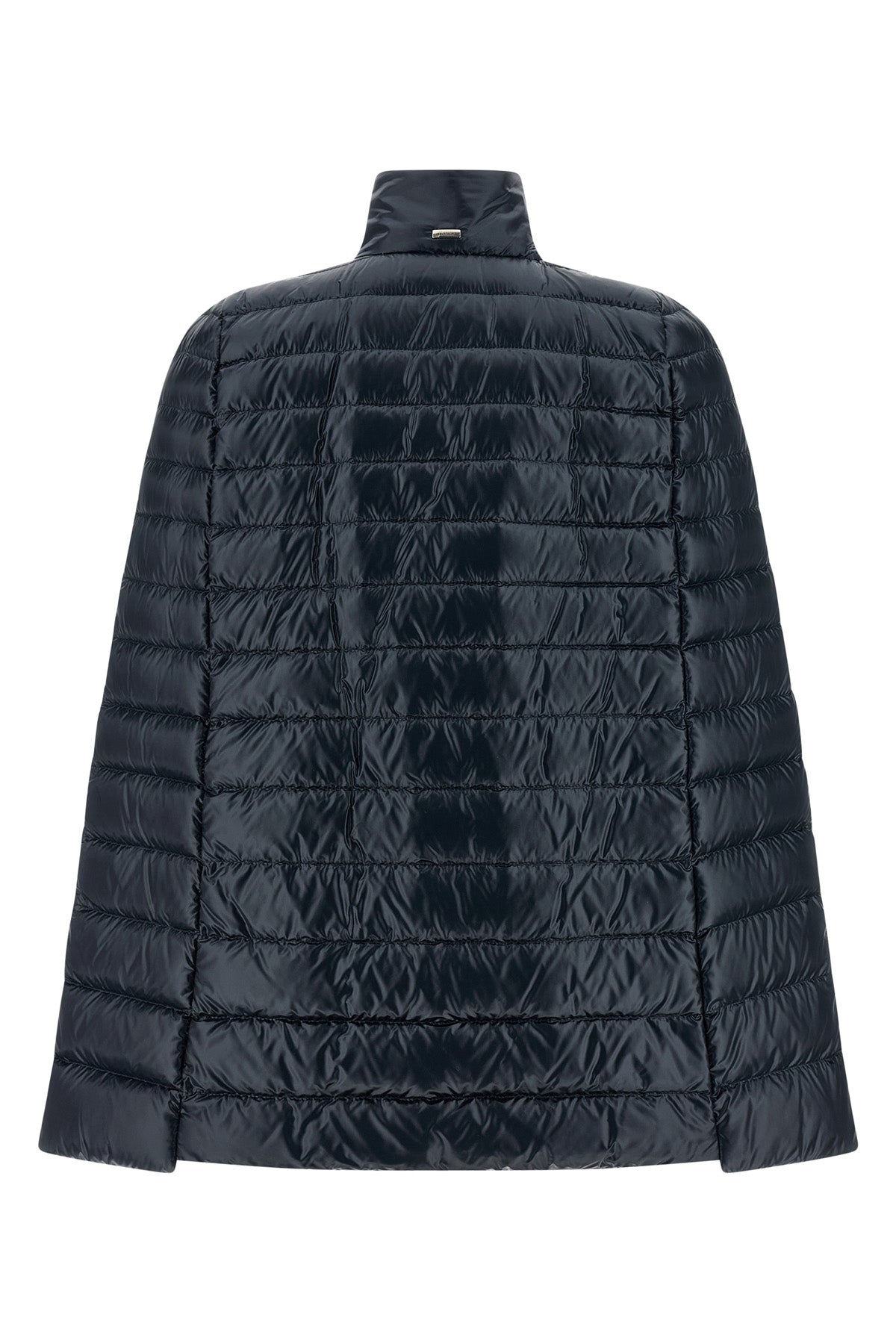 ultralight nylon cape down jacket