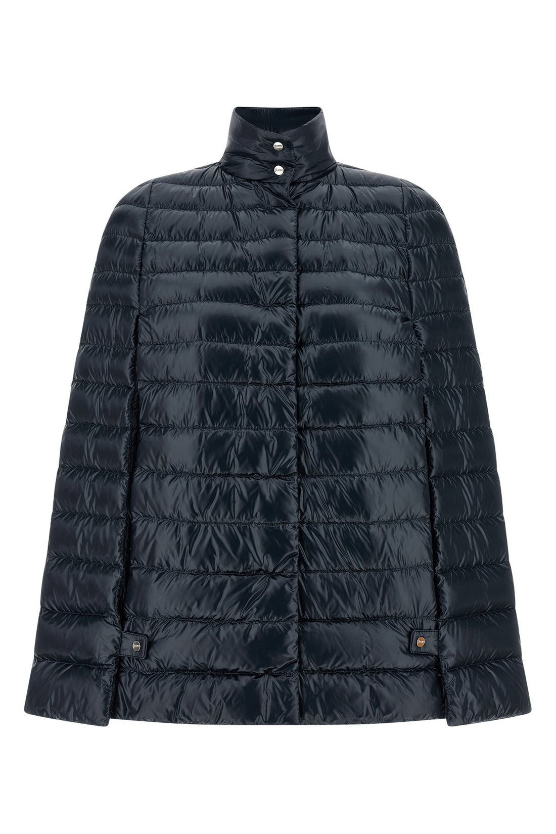 HERNO 42 ultralight nylon cape down jacket