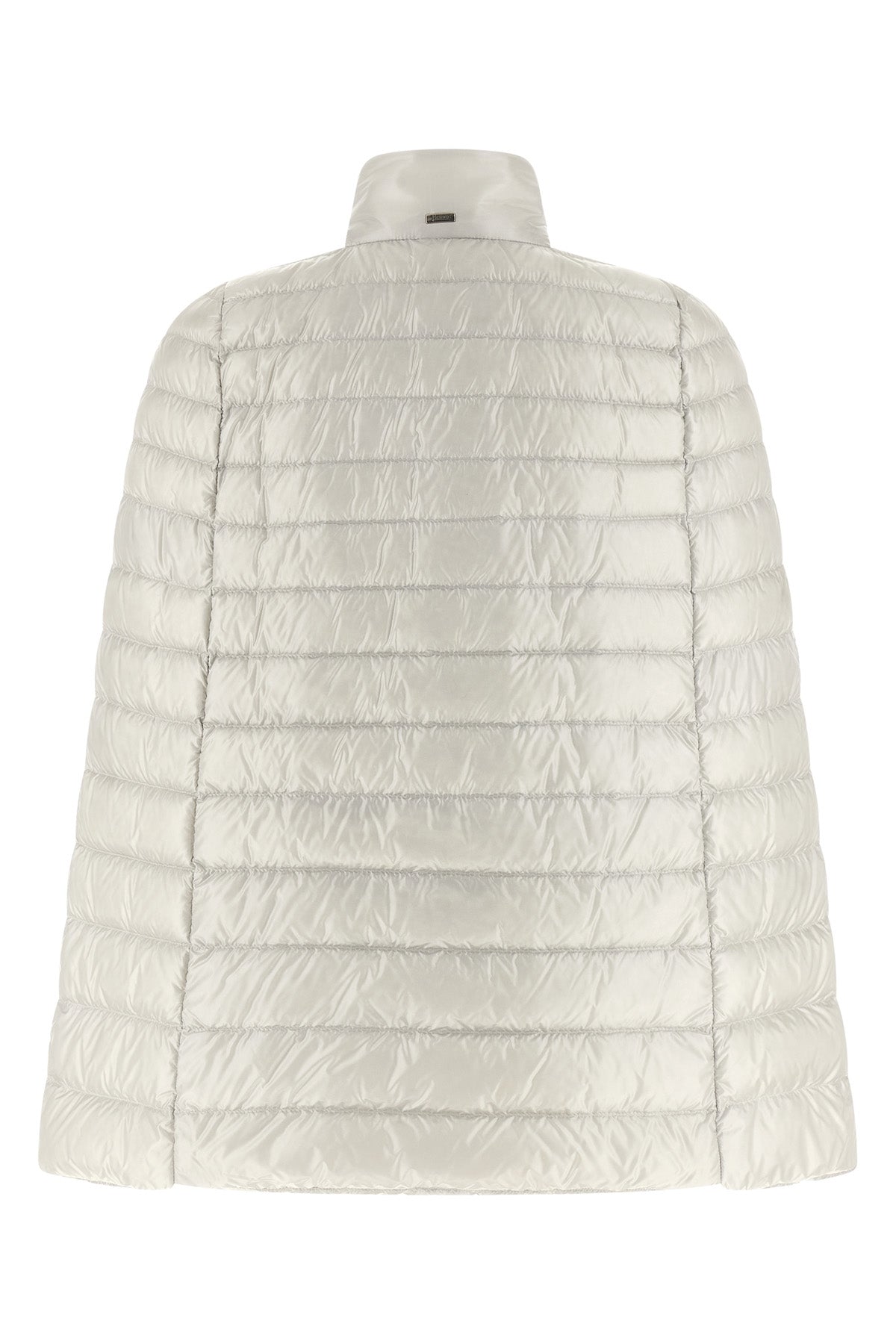 ultralight nylon cape down jacket