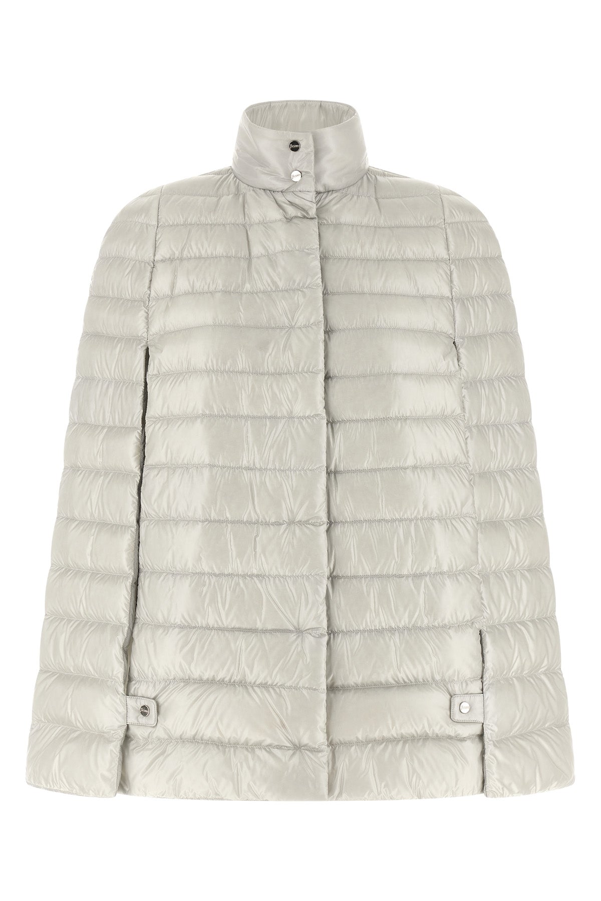 ultralight nylon cape down jacket