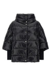 the herno hood redefines the volumes of outerwear through a flared silhouette