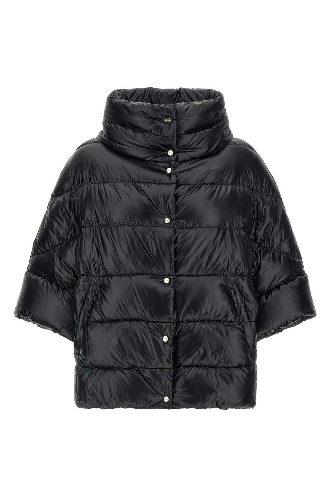 HERNO 40 the herno hood redefines the volumes of outerwear through a flared silhouette