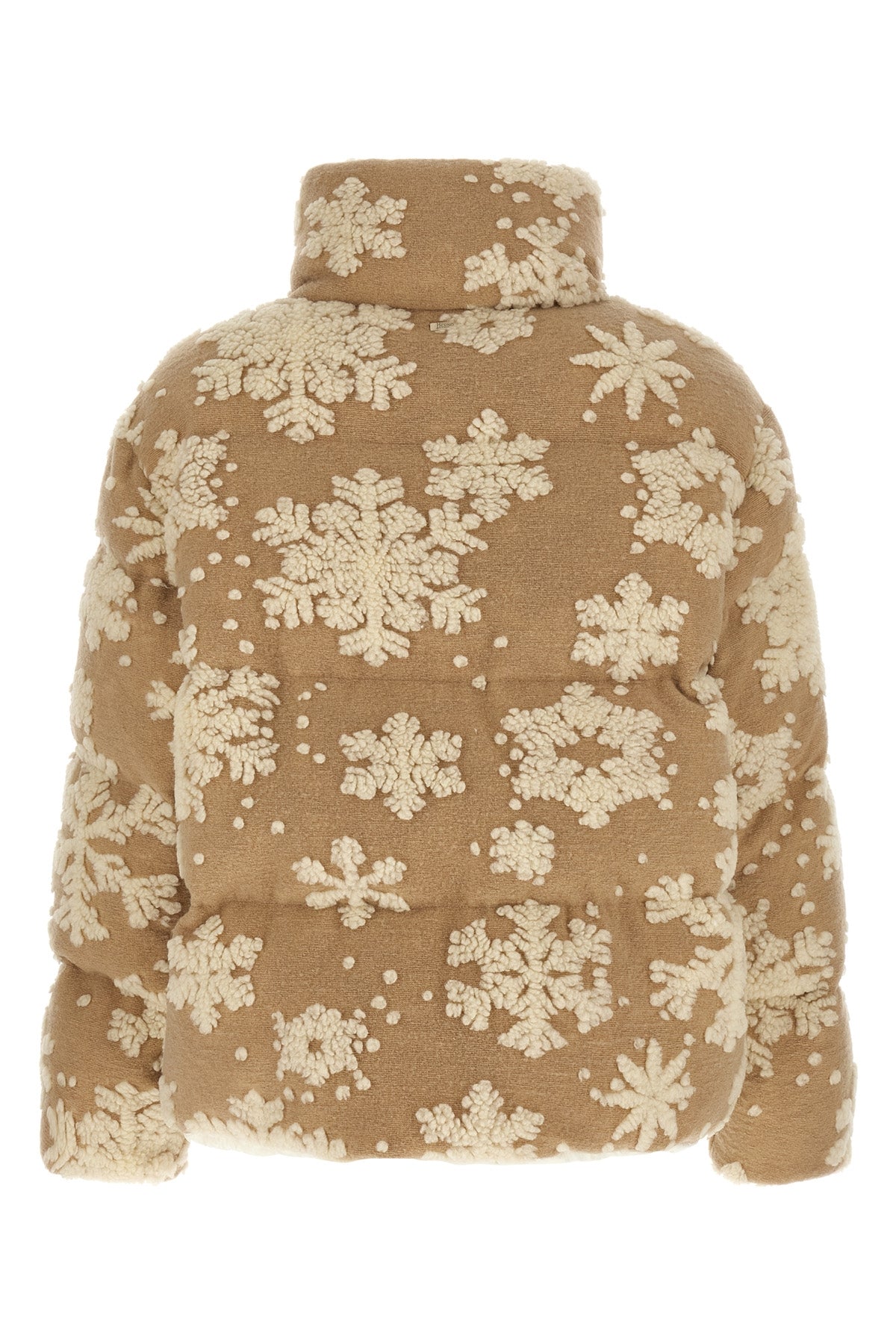 the herno snowflake down jacket sets new standards for outerwear through a tec