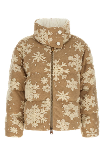 the herno snowflake down jacket sets new standards for outerwear through a tec