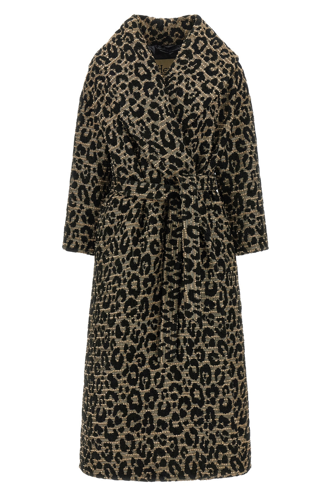 HERNO 46 the herno leo coat defines an enveloping silhouette through a sophisticated ja