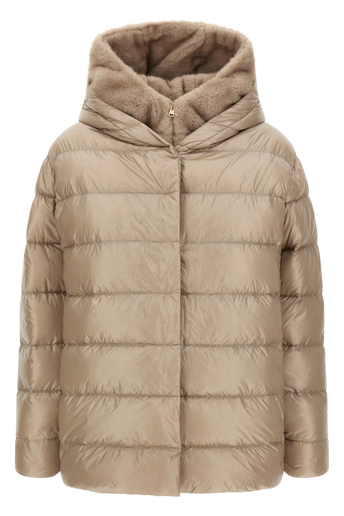 the herno fusciacca down jacket sets the new standards of outerwear through a
