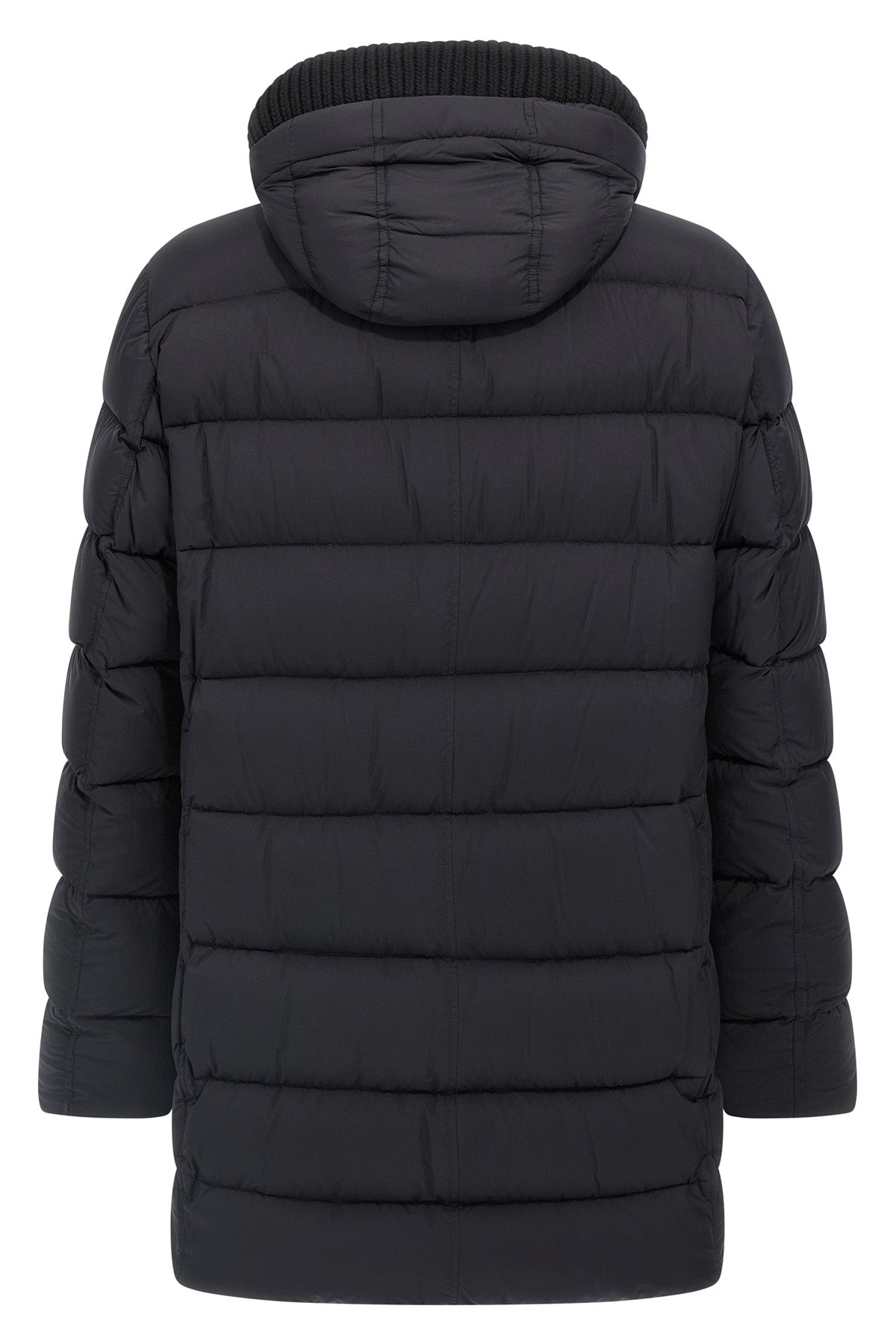 long il parka nylon microfiber down jacket slightly waterproof goose down padd
