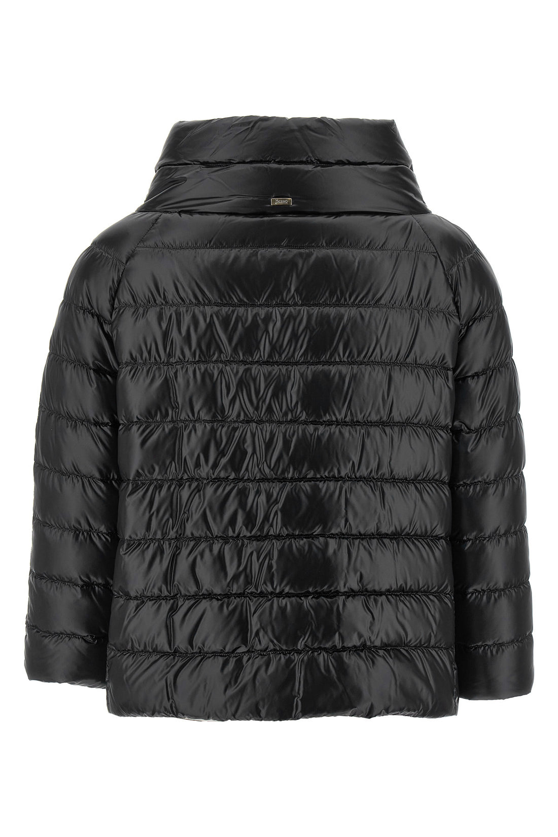 HERNO 40 sofia quilted nylon down jacket slightly padded