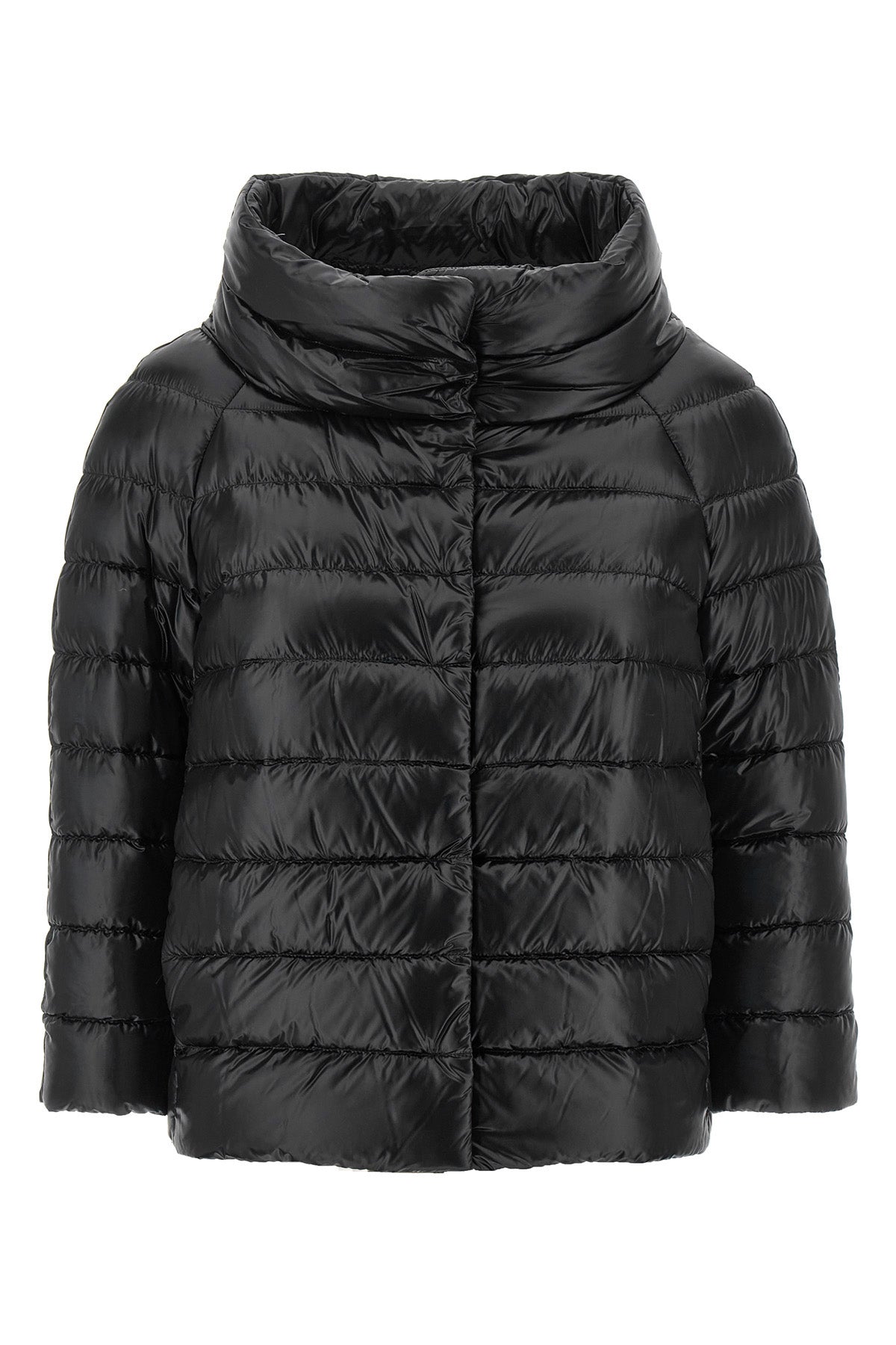 sofia quilted nylon down jacket slightly padded