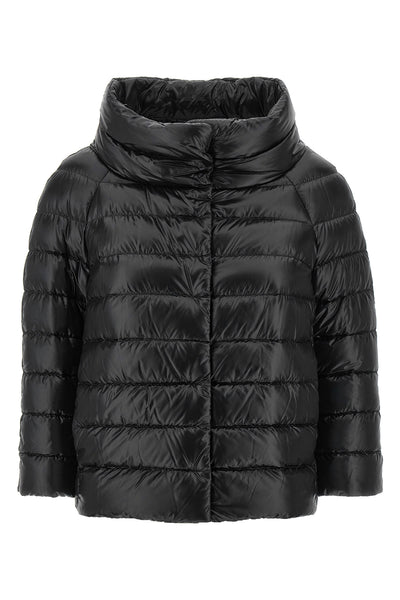 sofia quilted nylon down jacket slightly padded