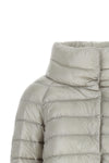 the herno sofia mini hood sets new standards for outerwear through a geometric