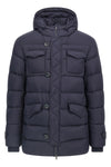 leskimo nylon microfiber down jacket slightly padded